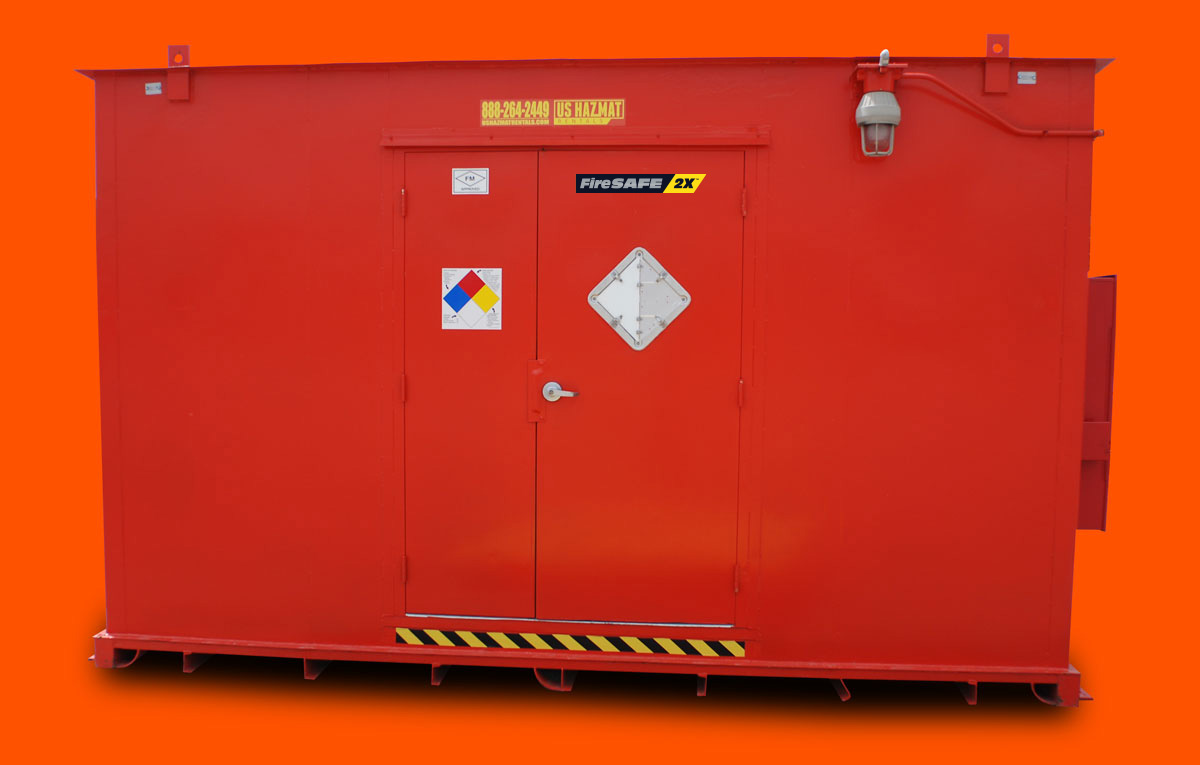 Flammable Storage Buildings Two Hour Fire Rated U.S. Hazmat Rentals
